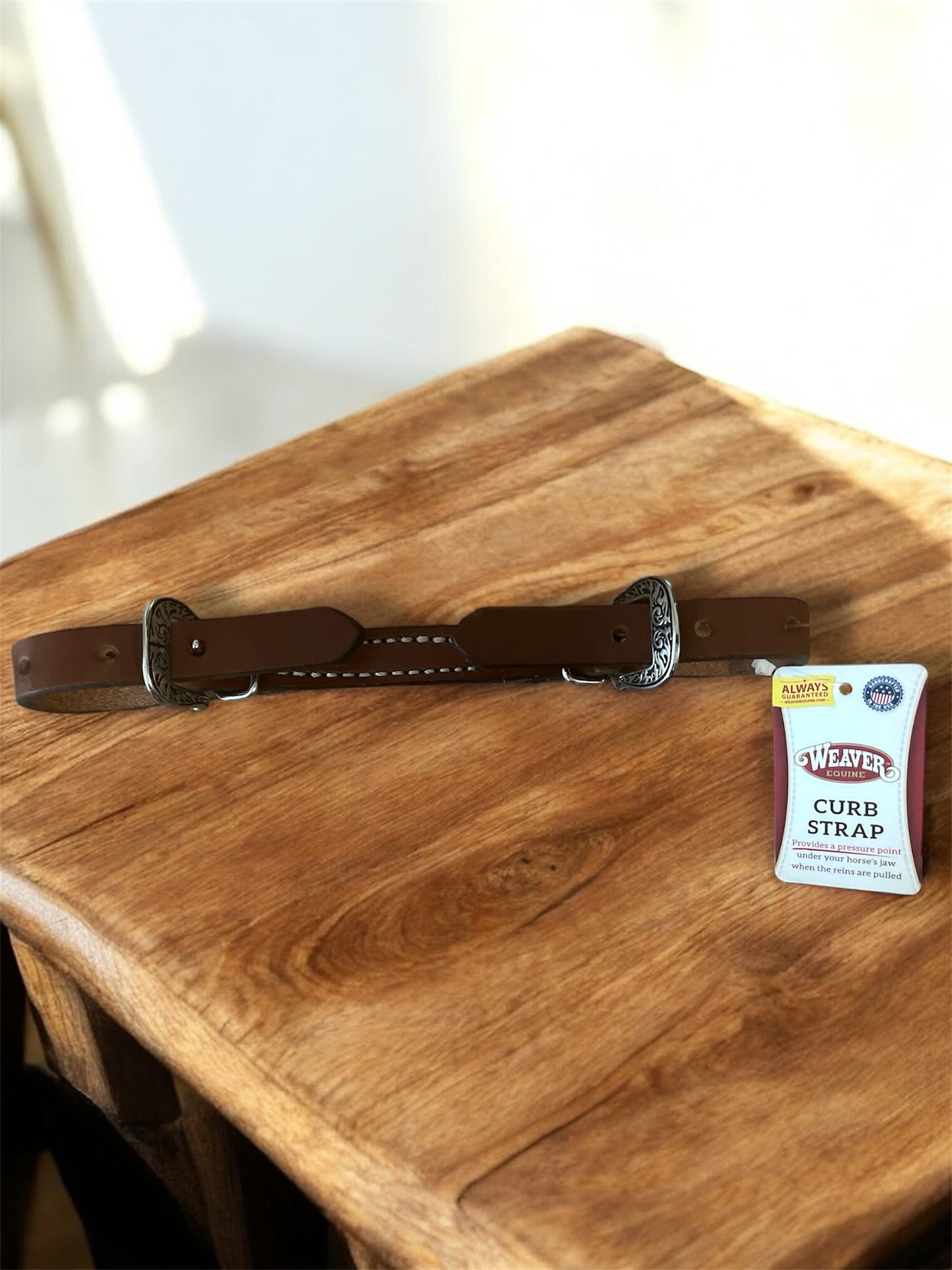 Gourmette en cuir Weaver leather