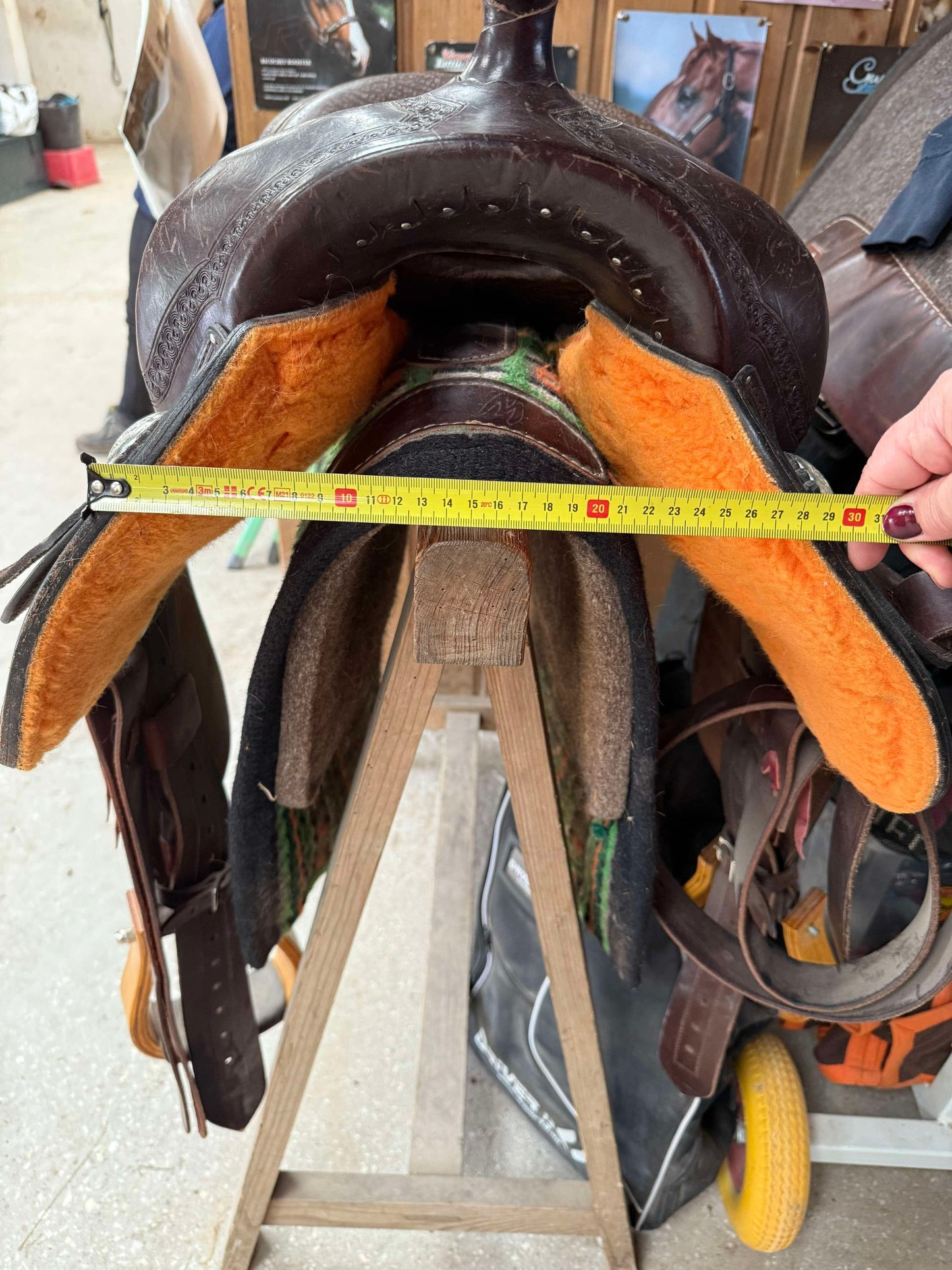 Selle de reining Westwood by Gianni Ghiazza