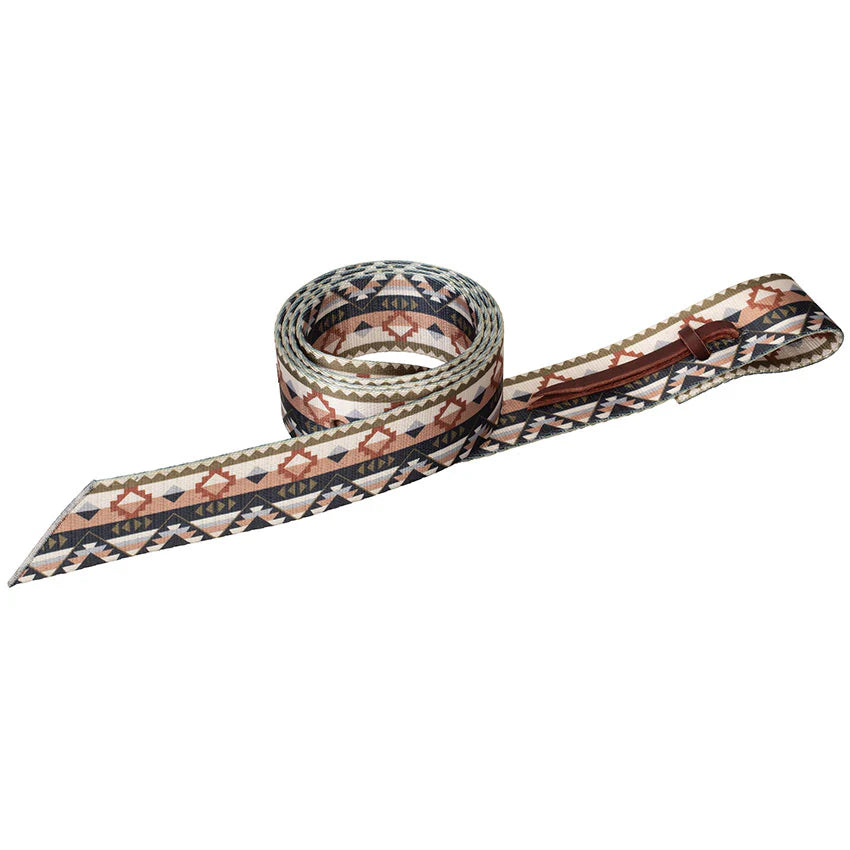 Latigo en polyester à motifs avec trous – 4,5 cm x 152 cm