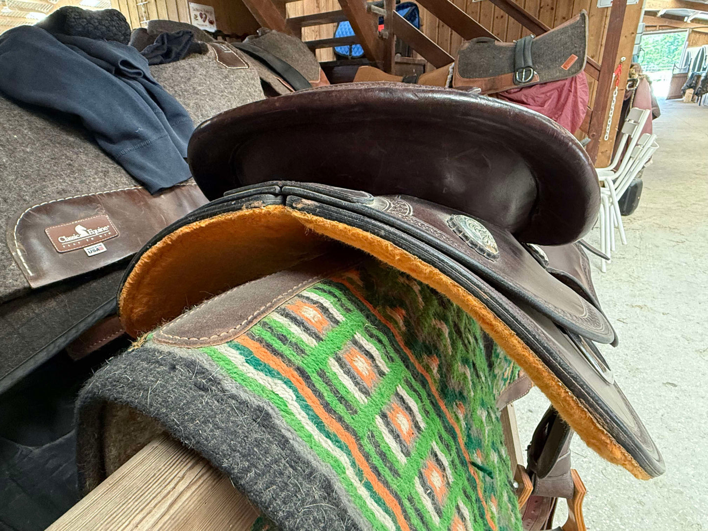 Selle de reining Westwood by Gianni Ghiazza