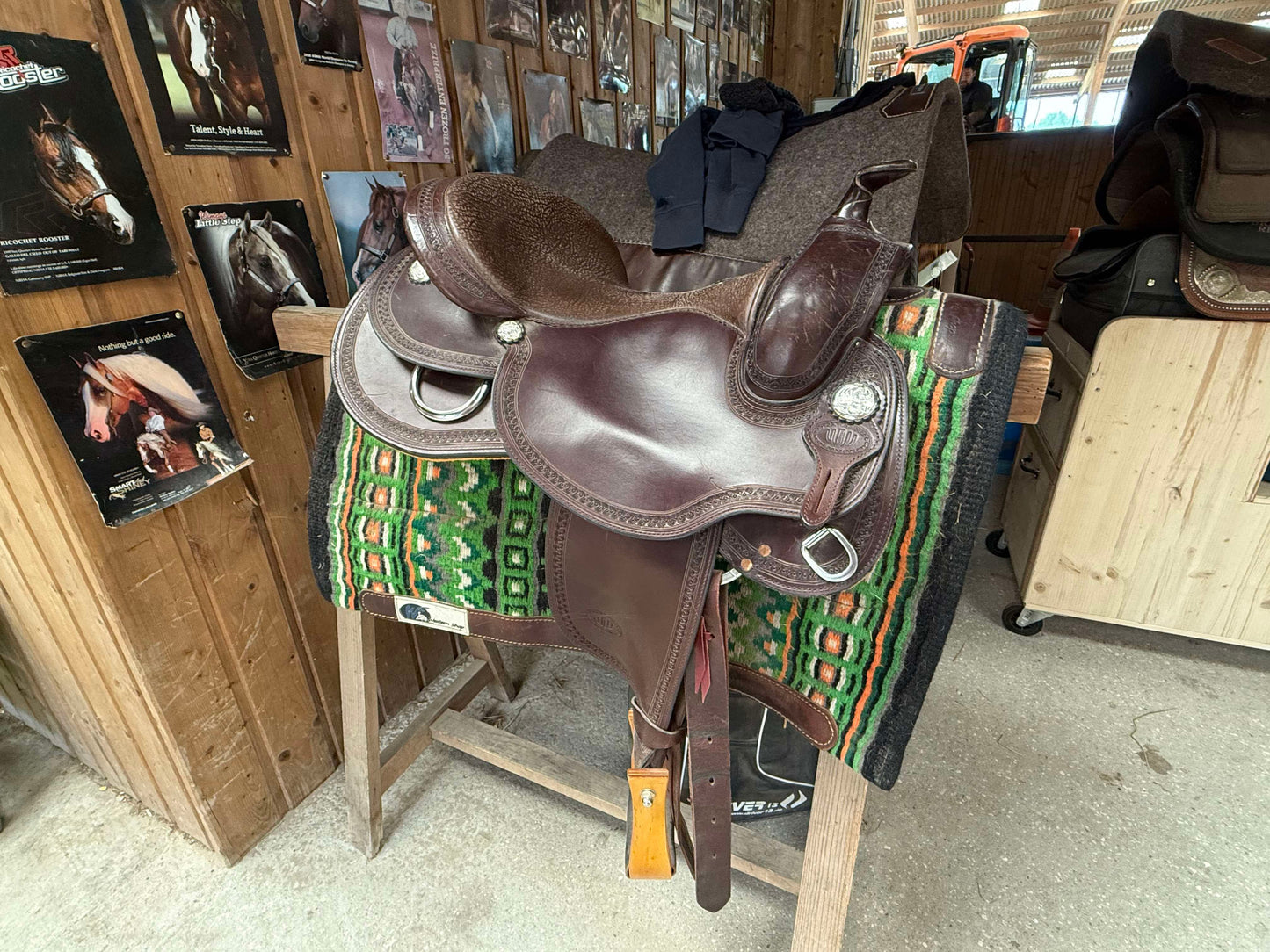 Selle de reining Westwood by Gianni Ghiazza