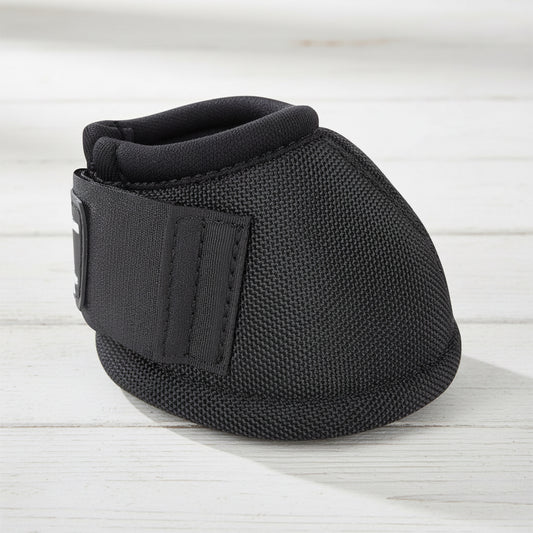 Cloches western Classic Equine DynoTurn noir pour la protection des sabots du cheval