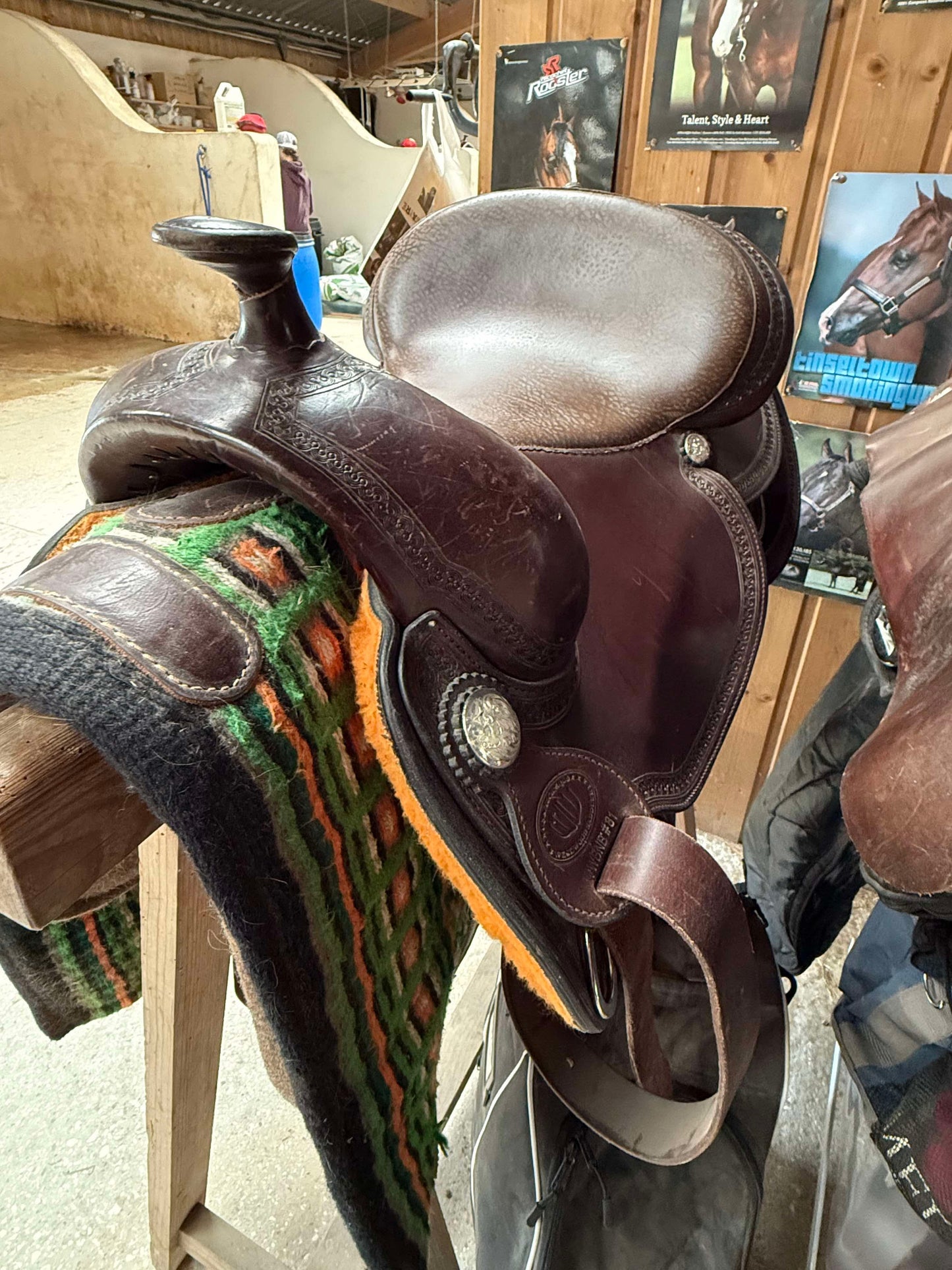Selle de reining Westwood by Gianni Ghiazza