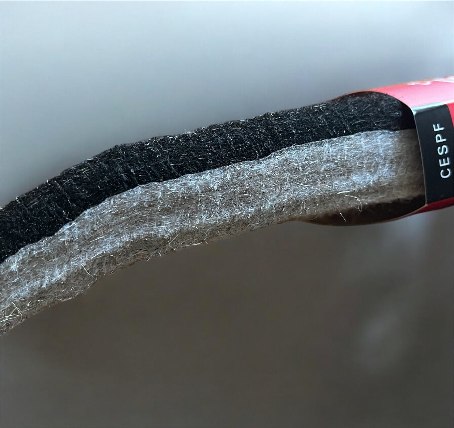 Pad de selle western Classic Equine ESP en feutre 1", amorti supérieur HYPUR-cel pour le cheval