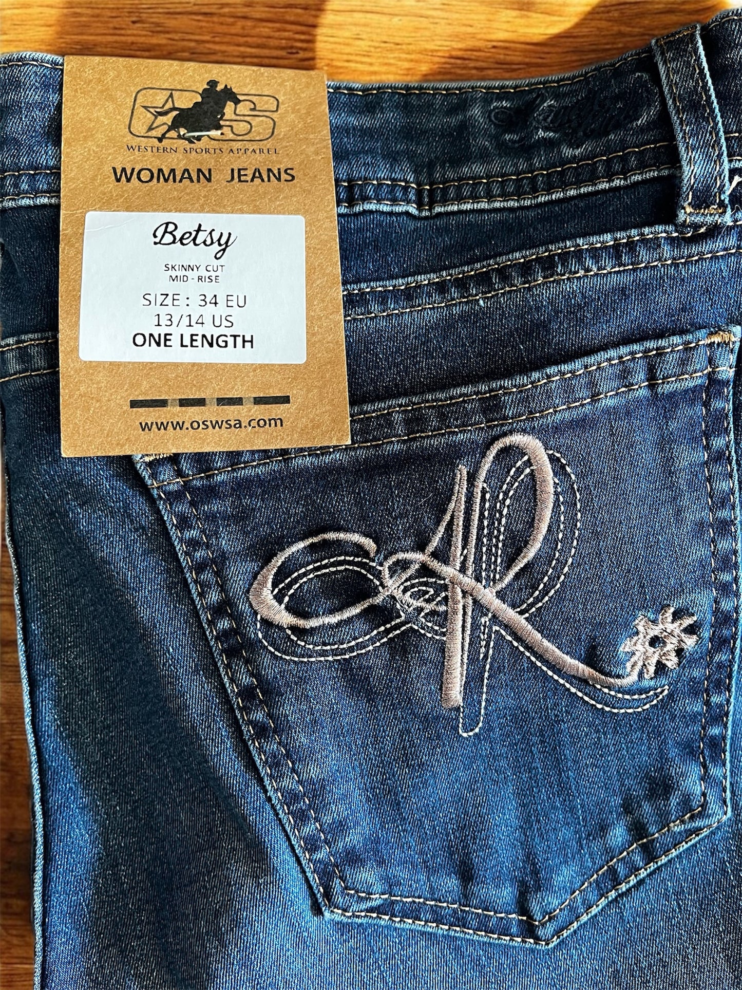 Jean Femme Ranch girls Skinny "Betsy"