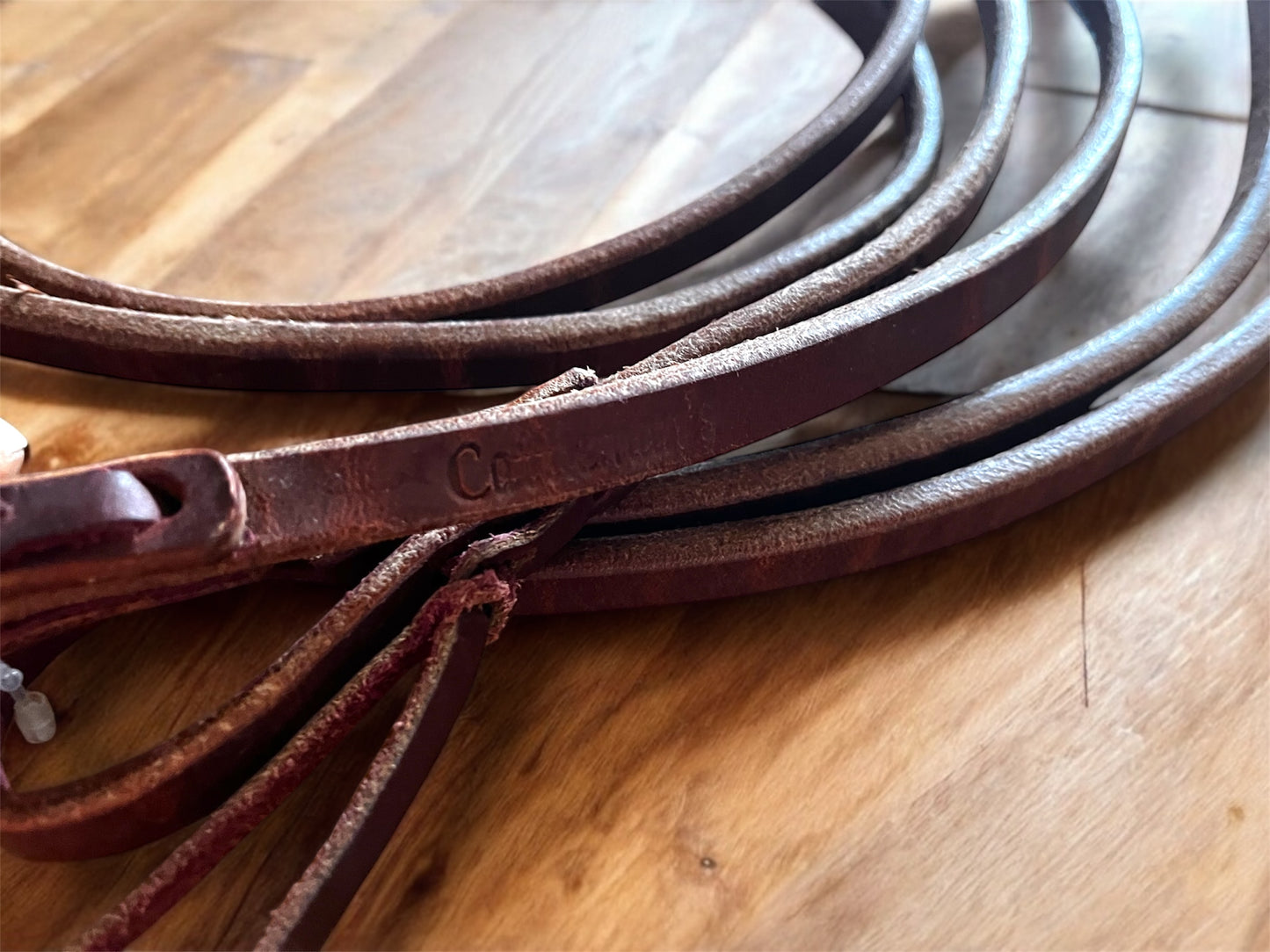 Rênes ouvertes western 1cm cattleman's (3/8inch)