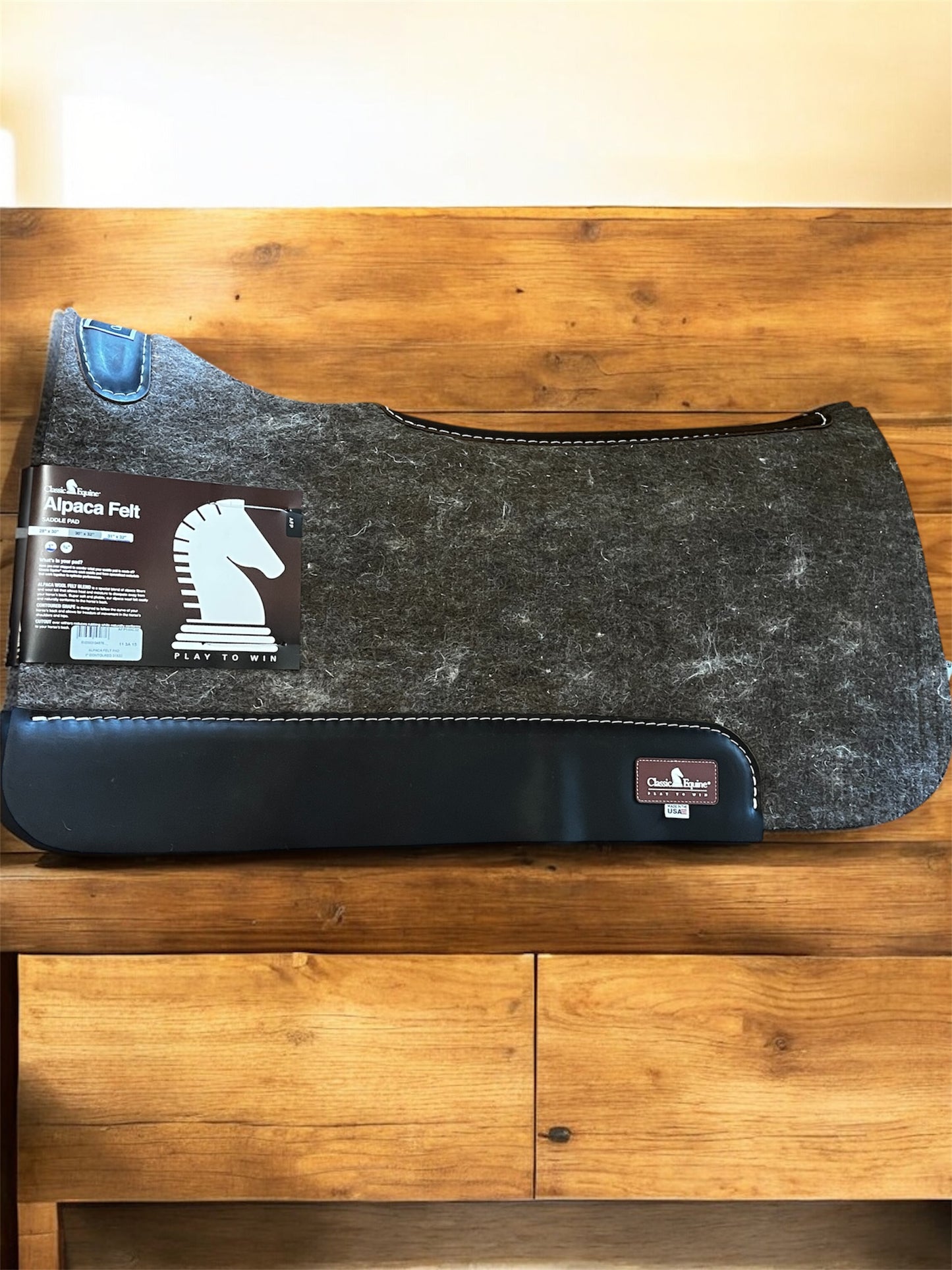 Pad Classic equine en alpaga