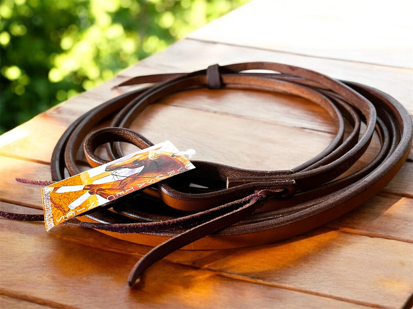 Rênes ouvertes western 1,3cm (1/2inch)