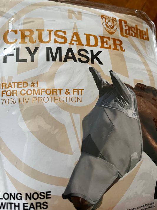 Masque anti-mouches aavec protection nez, oreilles et réduction UV