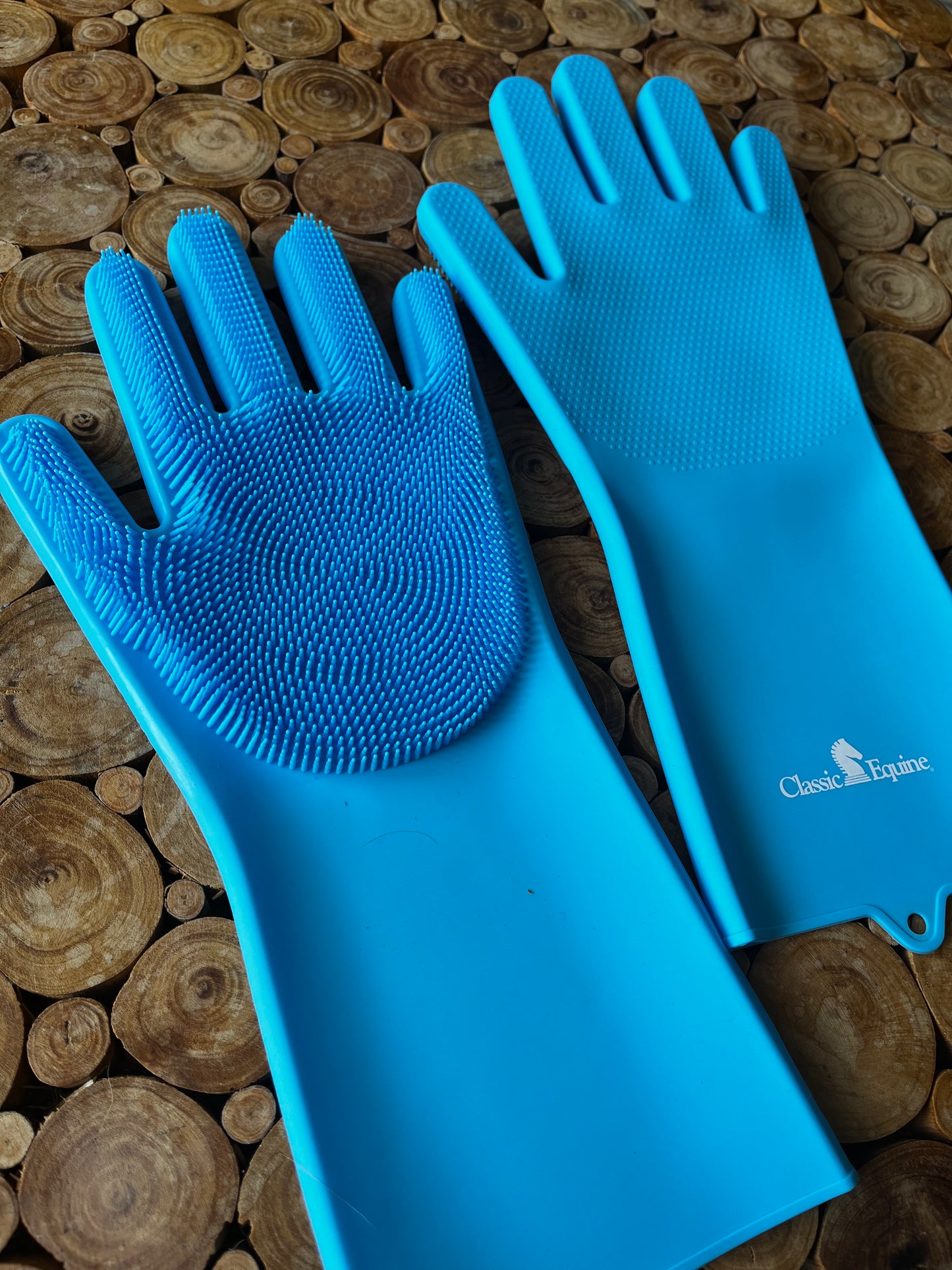 Gants de Grooming en Silicone – Classic Equine