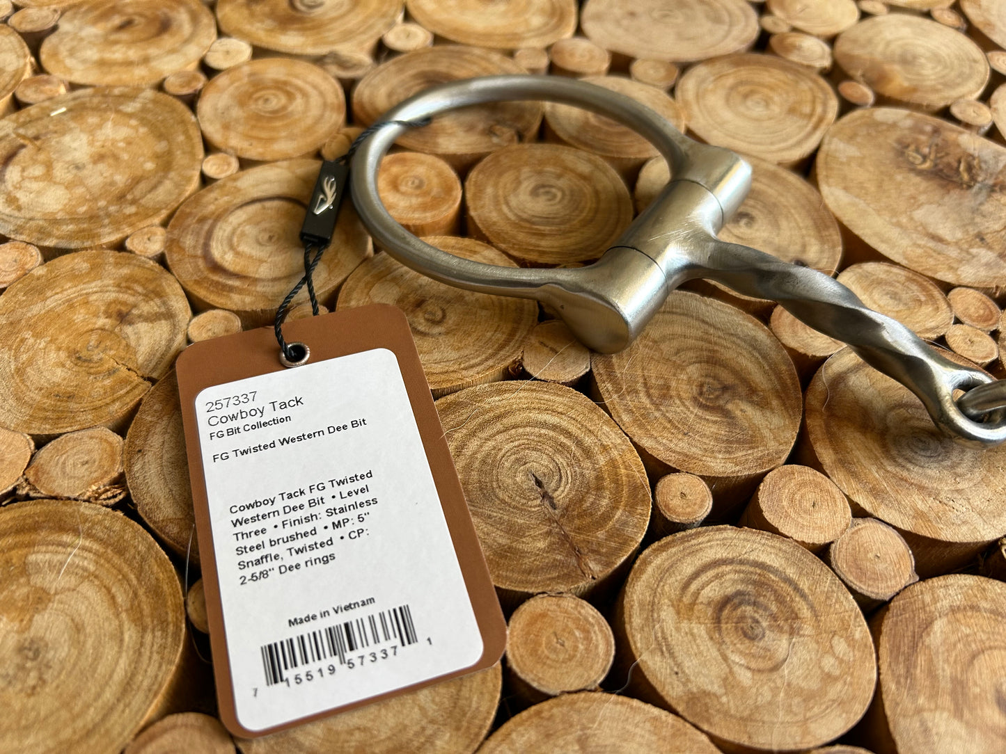 Mors snaffle metalab anneau D