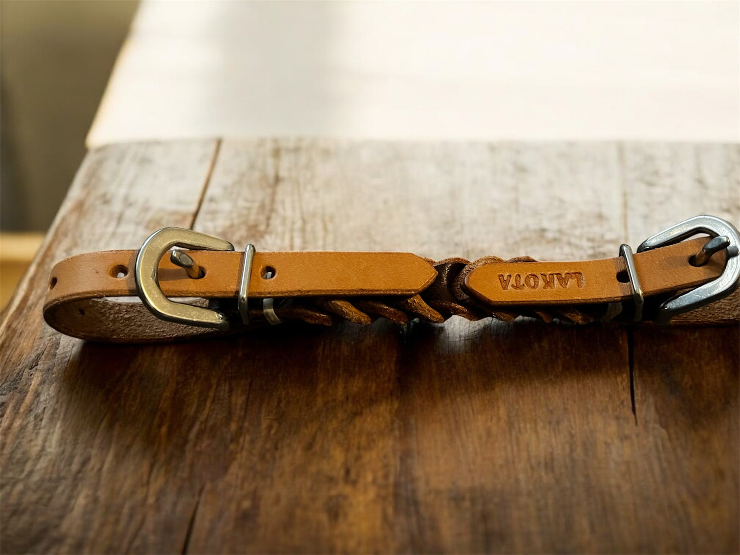 Alliance western en cuir Lakota – Précision, confort et style