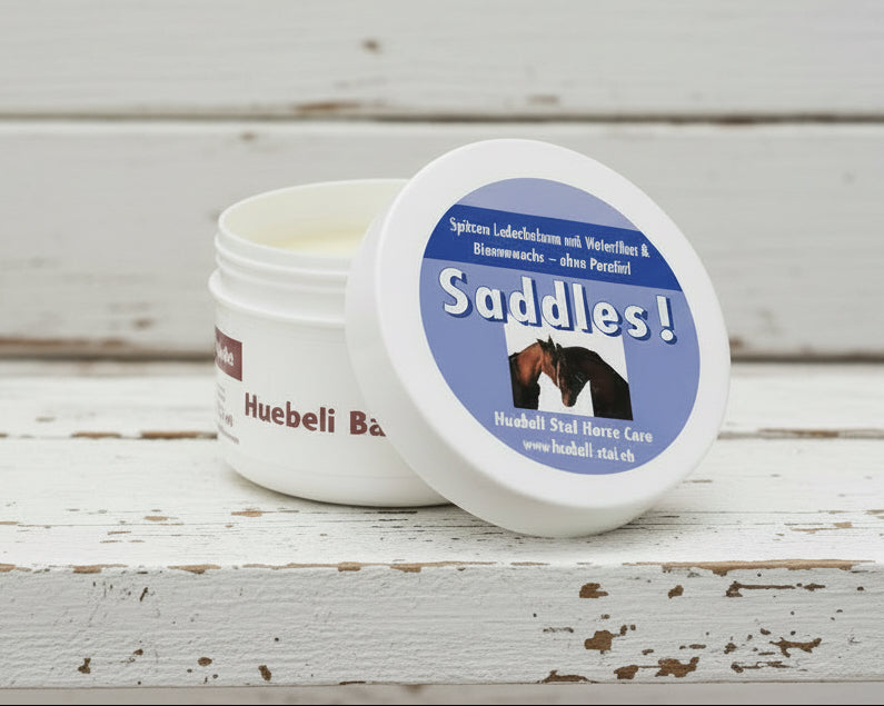 Huebeli Leather Balm for Saddles and Boots 250 ml