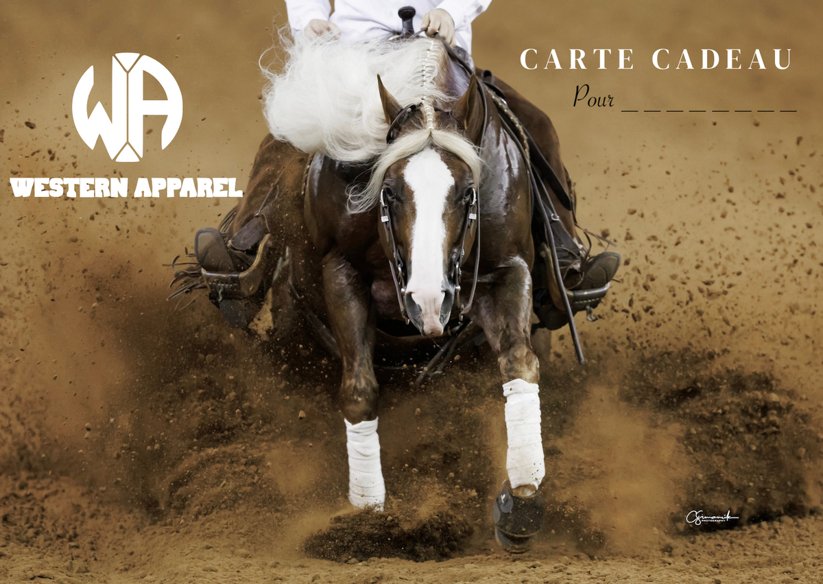 Carte Cadeau Western Apparel – Offrez le Meilleur de la Sellerie Western