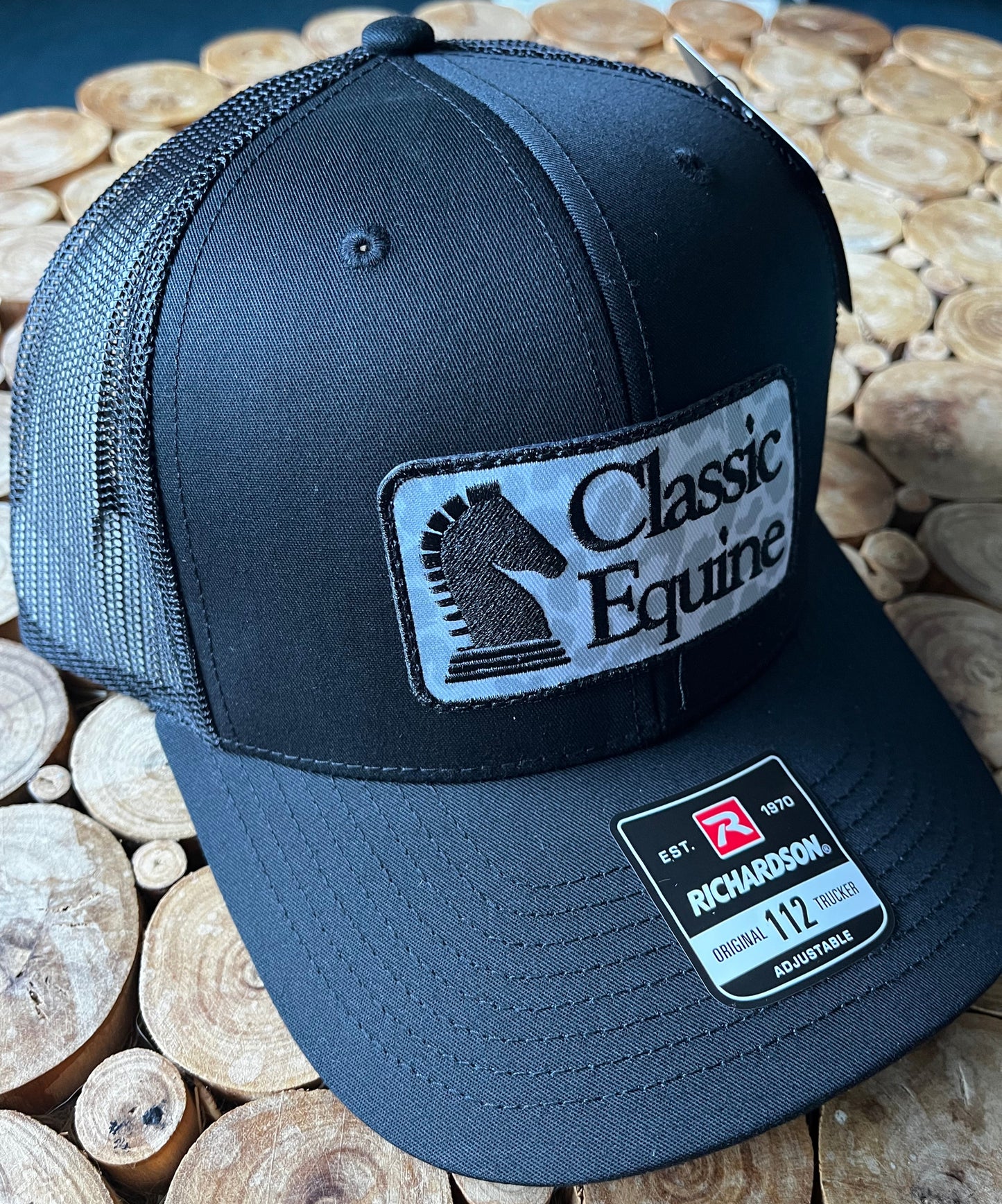 Casquette Classic equine Cheetah patch logo