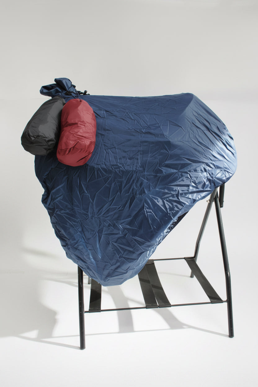Housse de selle western en nylon avec protection intégrale des fenders contre la poussière et l'humidité