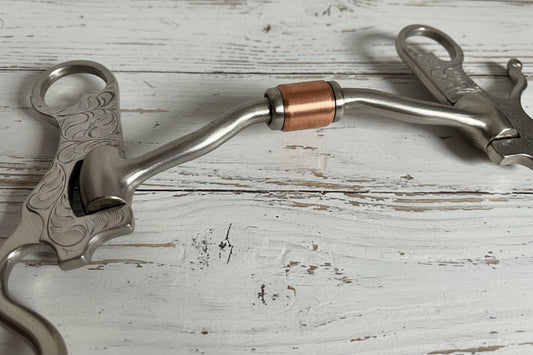 Mors de show western Futurity François Gauthier, équilibre et finesse des aides