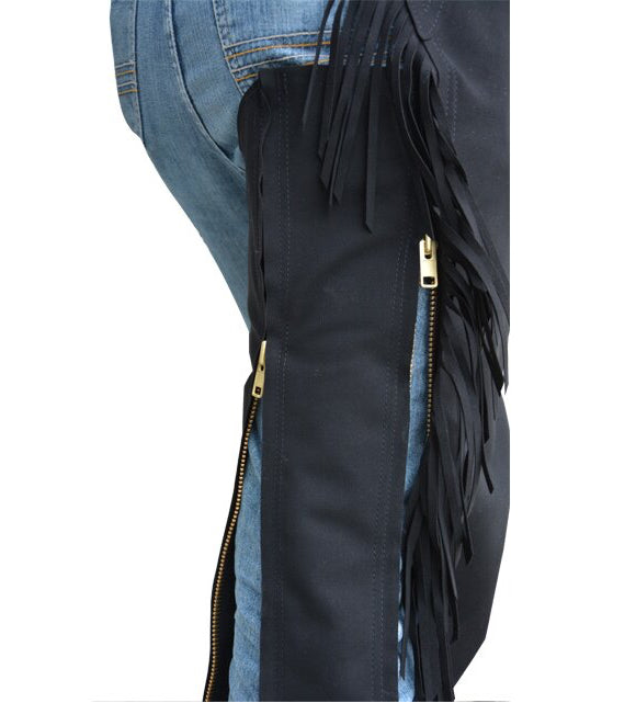 Rallonge de chaps western en cuir suédé pour ajustement de la taille