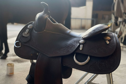 Selle western Bob Avila 16" – Arçon DL, siège double rembourré