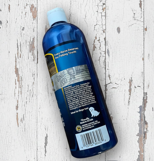 Produit de soin cheval Blue Frost Fiebing's shampooing et démêlant