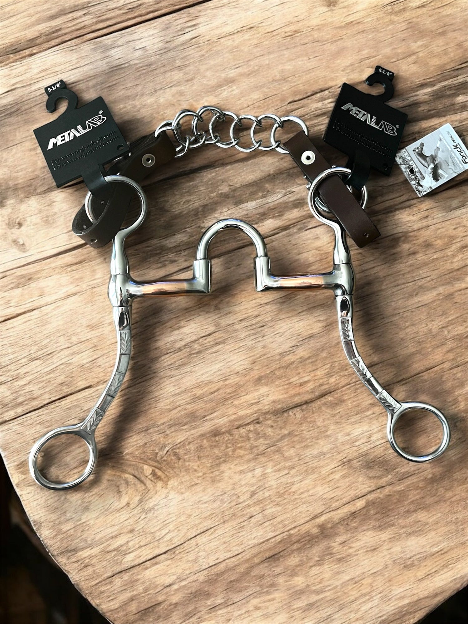 mors correctional western pour chevaux avancés