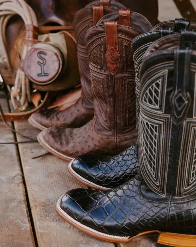 Bottes western homme