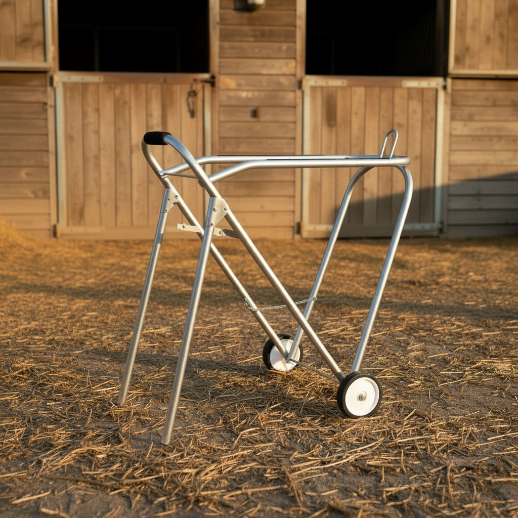 Chariots Porte-Selle Western Pliables en Aluminium