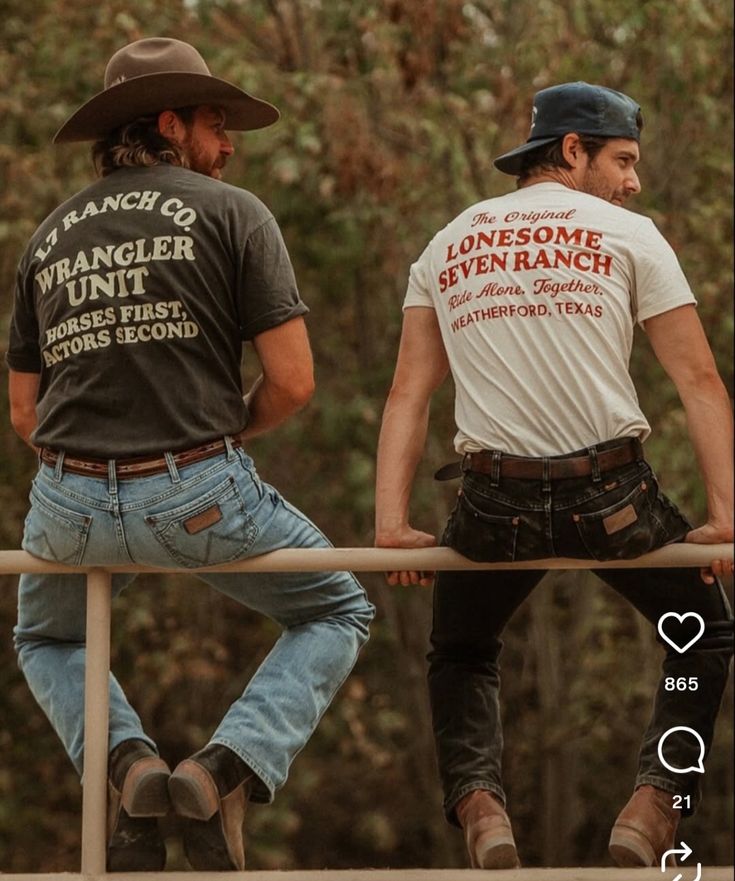 Jeans hommes western