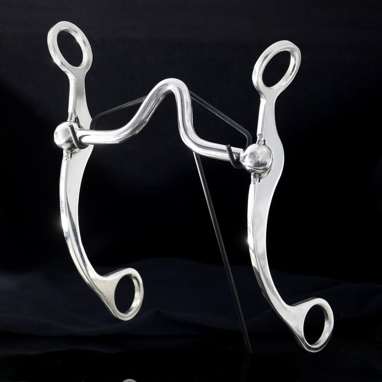 Port Bits Western | Mors à Passage de Langue pour Chevaux