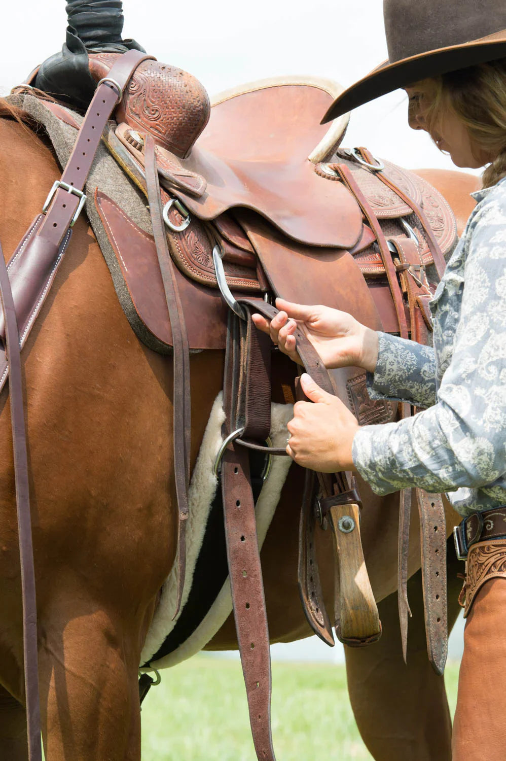 Sangles western – Confort et maintien pour selle western