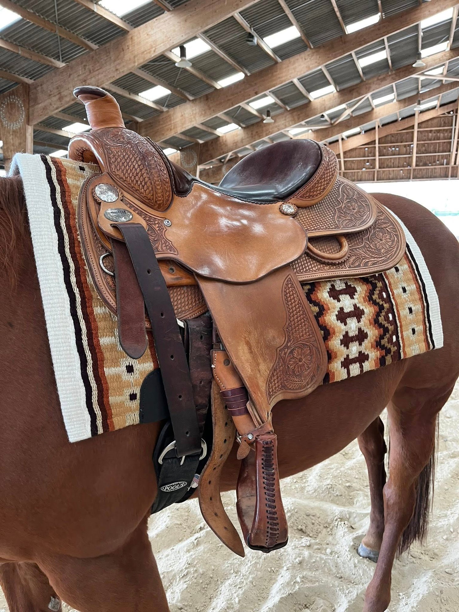 Pads Western Personnalisés | Show Pads & Pads 2 en 1 sur Mesure