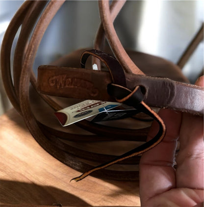 Weaver leather PROTACK® - RÊNES OUVERTES HUILÉES  5/8x 8