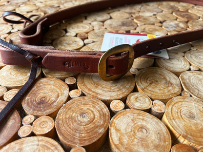 Bride western slit ear Weaver leather