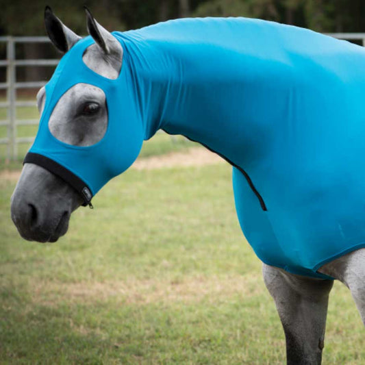 Sleezy en lycra bleu turquoise lami-cell
