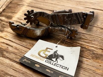 ÉPERONS DE REINING FG GRAVÉS POUR FEMMES