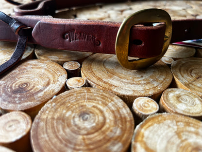 Bride western slit ear Weaver leather