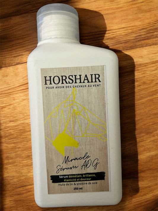 Sérums Horshair pour démêler les crins de votre cheval