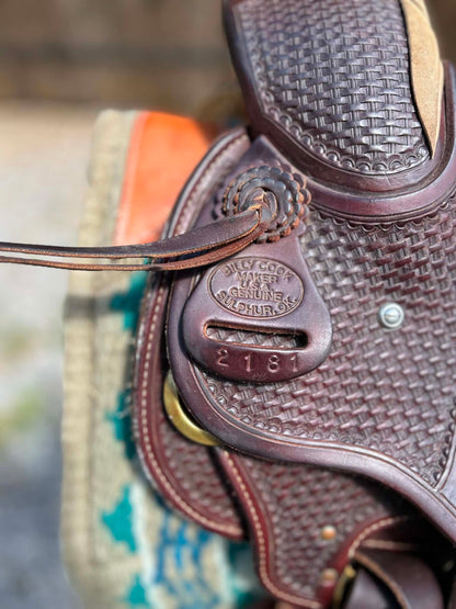 zoom sur le modele 2181 de la selle wade billy cook 