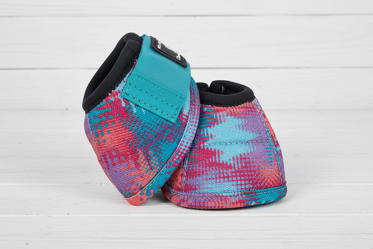 Cloches western Classic Equine DynoTurn Beatz pour la protection des sabots du cheval
