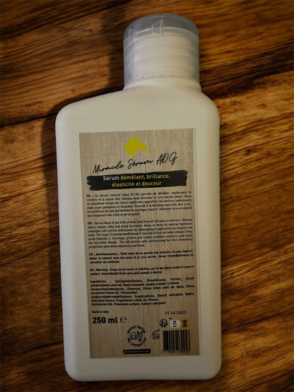 Sérums Horshair pour démêler les crins de votre cheval