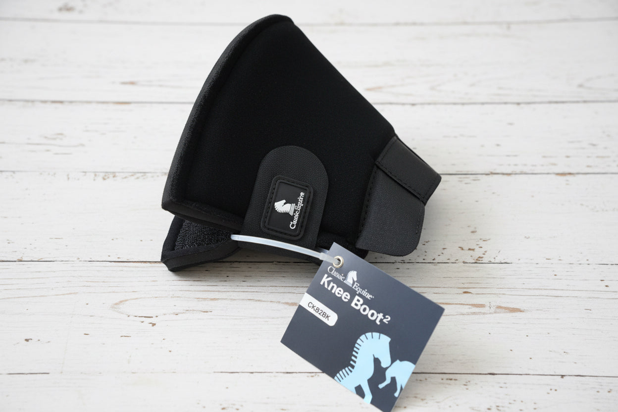 Knee Boot 2 Classic Equine – Genouillères de Protection Renforcée pour Cheval