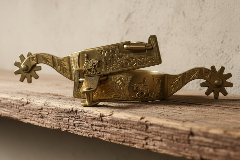 Éperons western reining