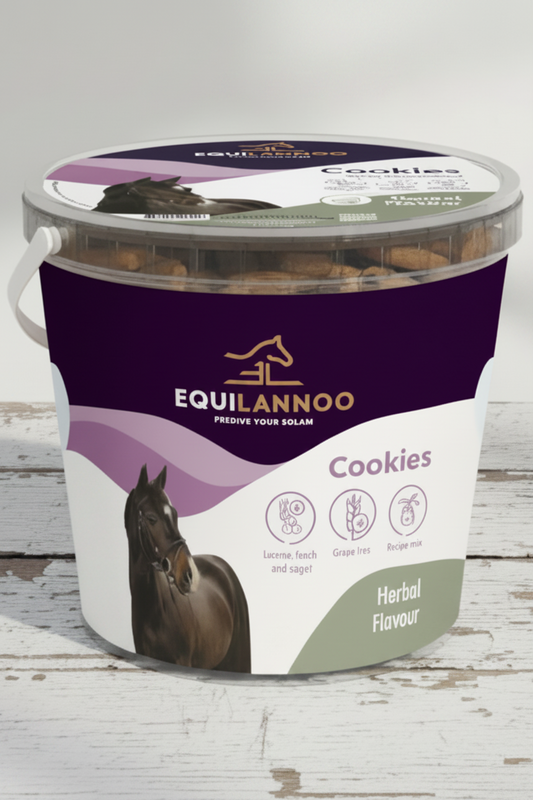 Equilannoo herbal Flavour Cookies – friandises pour chevaux à l'arôme d'herbes