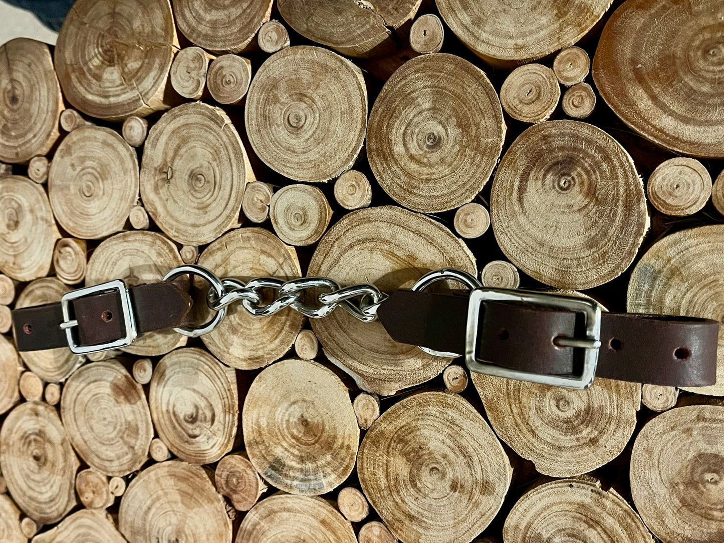 Gourmette cuir simple – Continental Saddlery