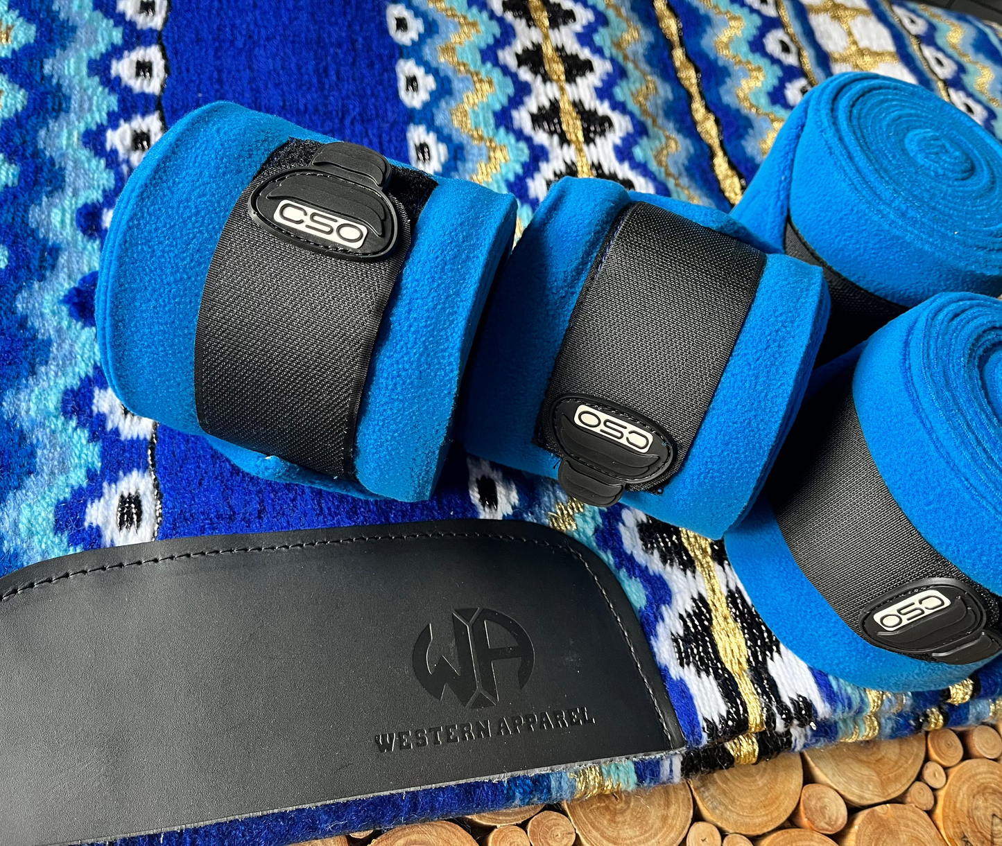 Pack Show pad premium bleu noir et bandes polo