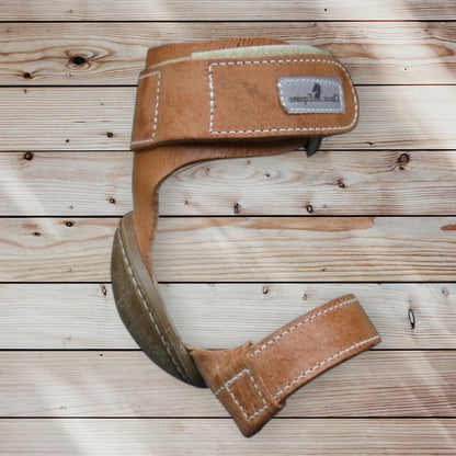 Skid boots en cuir classic equine