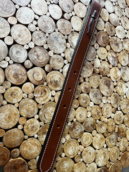 Off billet en cuir supérieur