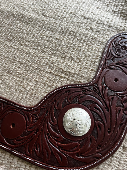 Conchos avec vis Chicago Hansen Silver USA