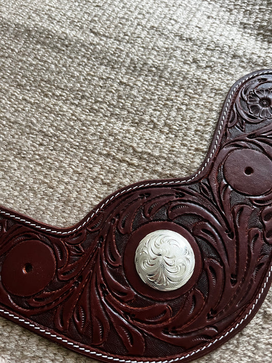 Conchos avec vis Chicago Hansen Silver USA