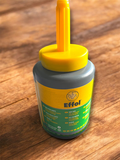 Huile Sabot EFFOL avec Pinceau | Soin Cheval